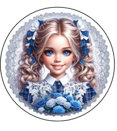 Ученица в рамке (10)