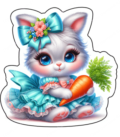 Зайка с едой (9)
