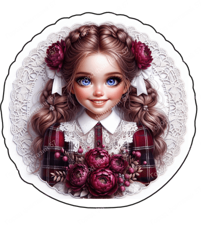 Ученица в рамке (8)