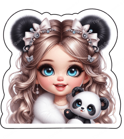 Девочка с мишкой (70)