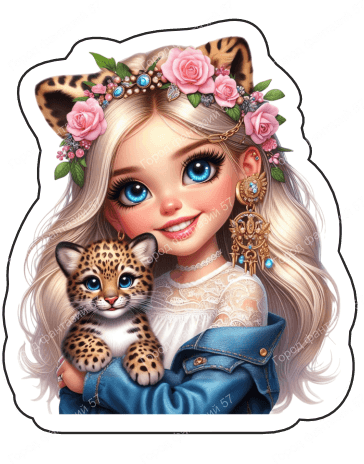 Девочка с котом (109)