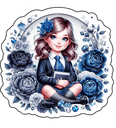 Ученица в рамке (45)