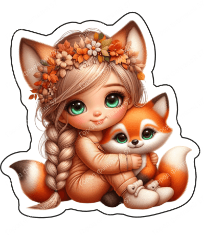 Девочка с лисой (9)