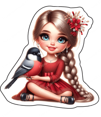 Девочка с птичкой (4)