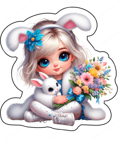 Девочка с зайкой 29
