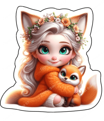 Девочка с лисой (25)