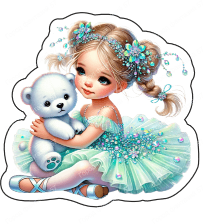 Девочка с мишкой (109)