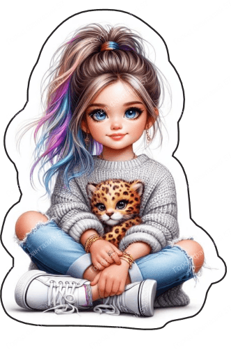 Девочка с котом (146)
