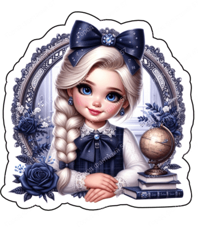 Ученица в рамке (33)