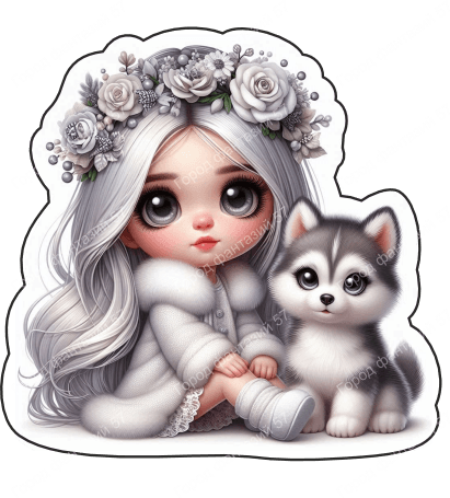 Девочка с собакой (12)
