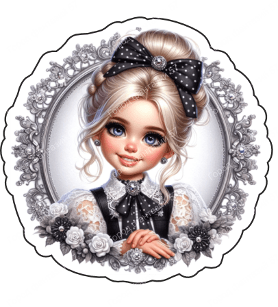 Ученица в рамке (12)