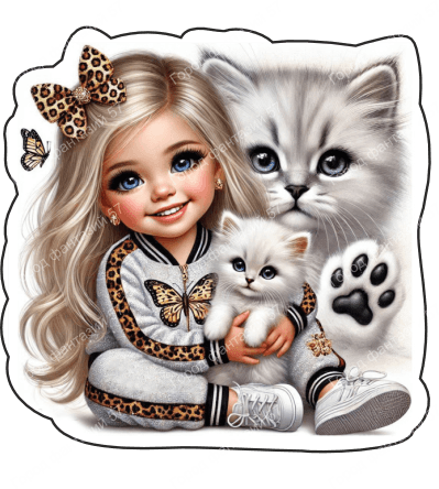 Девочка с котом (154)