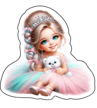 Девочка с мишкой (125)