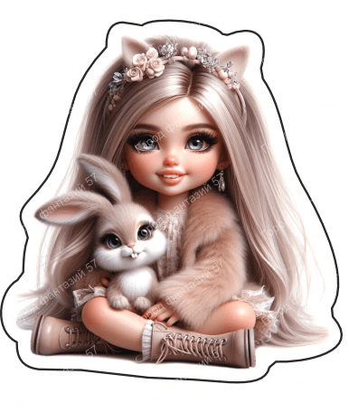 Девочка с зайкой 36