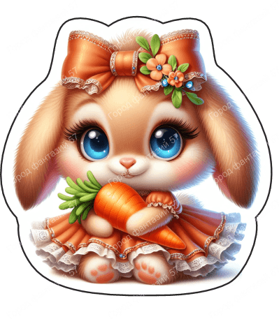 Зайка с едой (10)