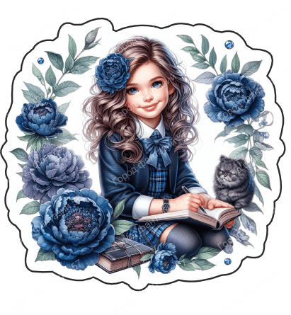 Ученица в рамке (17)