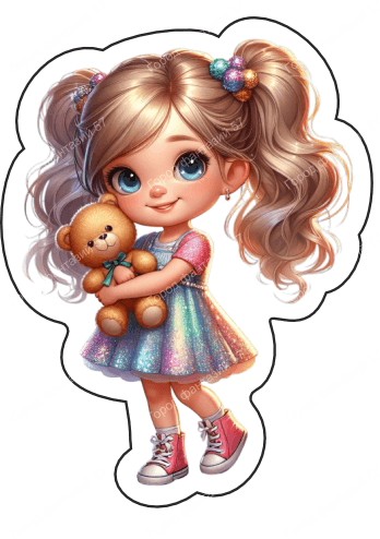 Девочка с мишкой (6)
