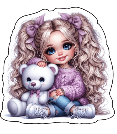 Девочка с мишкой (91)