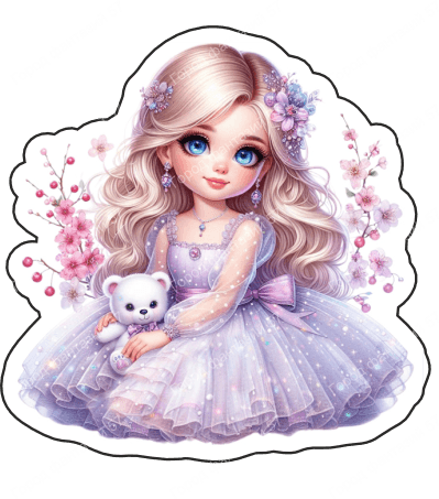 Девочка с мишкой (93)