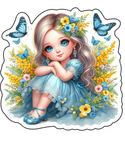 Девочка с цветами (19)