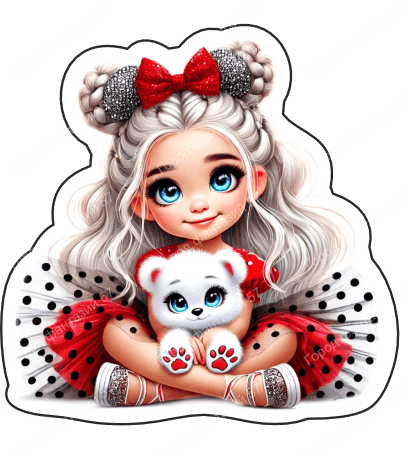 Девочка с мишкой (103)