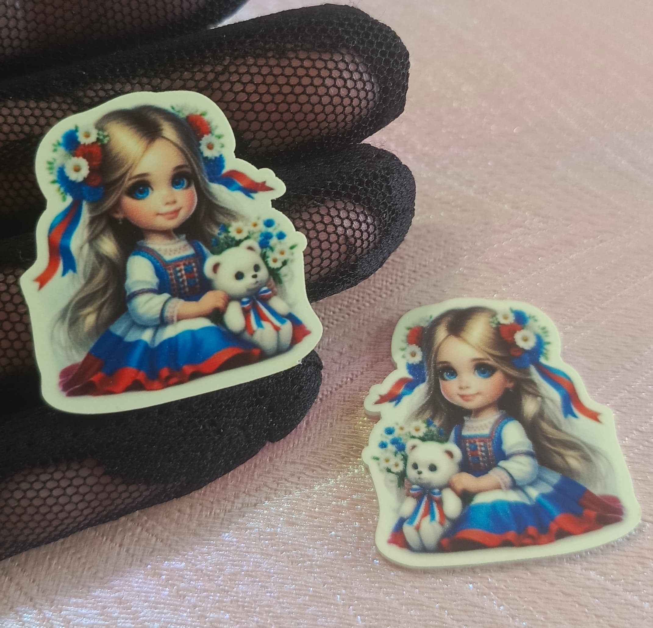 Светлячок кабошон