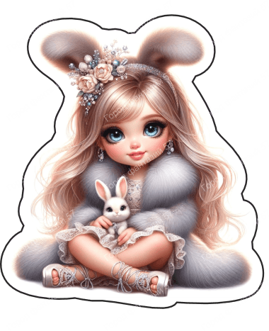 Девочка с зайкой 33
