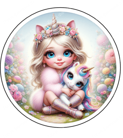 Девочка с единорогом 64