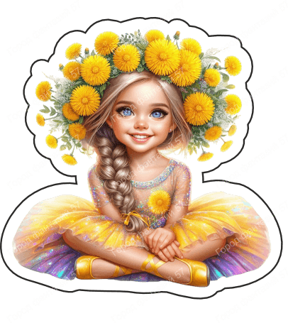 Девочка с цветами (79)