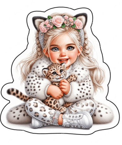 Девочка с котом (156)