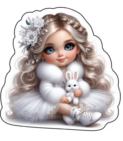 Девочка с зайкой 43