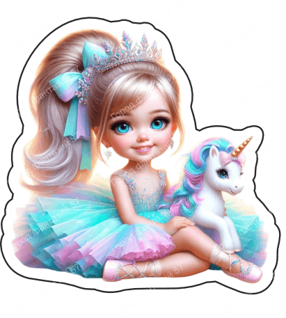 Девочка с единорогом 78