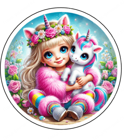 Девочка с единорогом 65