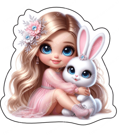 Девочка с зайкой 16