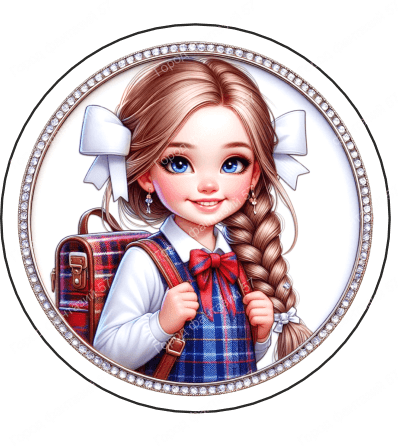 Ученица в рамке (44)