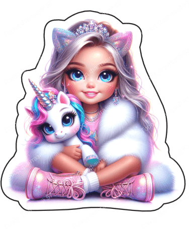 Девочка с единорогом 59